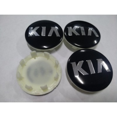 Колпачок в диск KIA 58/50 мм черный 52960-3W200 (old logo) заглушка