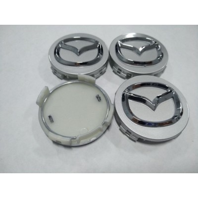 Колпачок в диск MAZDA 56/54мм серый заглушка