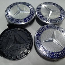 Колпачок в диск MERCEDES 75/70мм синий A1714000025