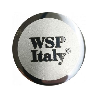 Наклейка на диск WSP italy выпуклый 57 мм з логотипом на ковпачок колісних дисків