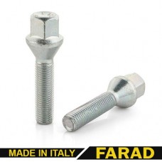 Болты 14х1,5 Конус L35 цинк 17 ключ (Farad Italy)