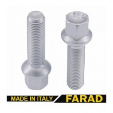Болты 14х1,5 L45 Сфера цинк 17 ключ (Farad Italy)