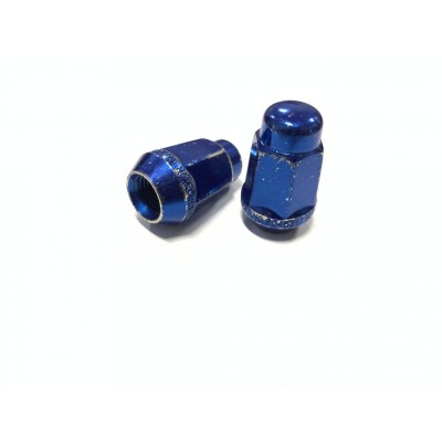 колесные Гайки 12х1,25 L35 закрытая 19 ключ синий цвет крепления для колесных дисков