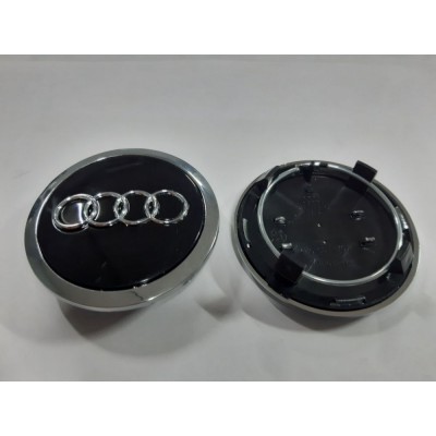 Колпачки на диски Audi 69/56 Black 4B0601170A заглушка