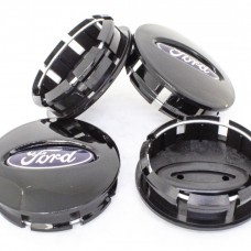 Колпачки на диски Ford 66/58 Black 3F23-1A096-DC