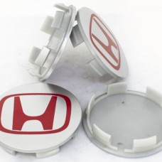Колпачки на диски Honda 69/64 44732-S9A-A0061 Красный