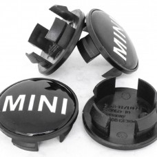 Колпачки на диски Mini Cooper 54/44 Черные 3613-1171-069