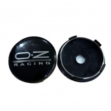 Колпачки в диски OZ Racing (60/56) черный/хром лого