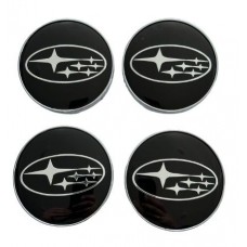 Колпачки в диски Subaru (60/56) черные