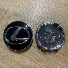Колпачок на диск Lexus 60/57 Черный с ободком  42603-619