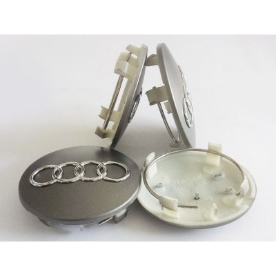 Колпачок в диск AUDI 60/56 4B0601170 (серый) заглушка