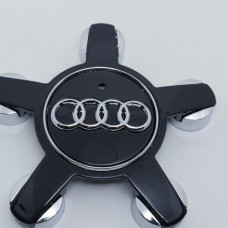 Колпачок в диск Audi звезда черный 4F0601165 (8R0601165)