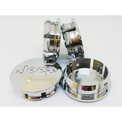 Колпачок в диск Jeep (56/48) Silver заглушка