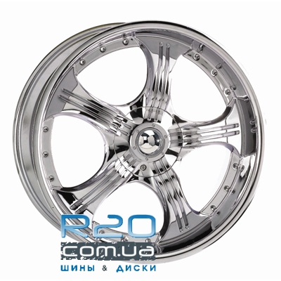 Kosei WK 155 7x17 5x100/112 ET35 DIA73,1 (chrome) у Дніпрі