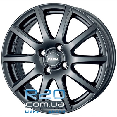 Rial Milano 6,5x16 5x114,3 ET38 DIA66,1 (titanium) у Дніпрі