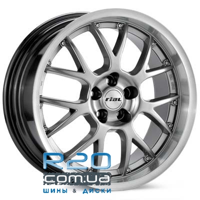 Rial Nogaro 8x18 5x112 ET40 DIA70,1 (diamond black lip polished) у Дніпрі