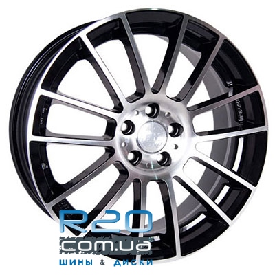 Racing Wheels H-408 6,5x15 5x112 ET38 DIA66,6 (BKFP) в Днепре