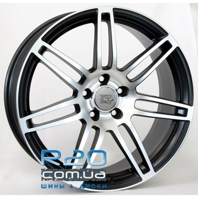 WSP Italy Audi (W557) S8 Cosma Two 7,5x17 5x112 ET28 DIA66,6 (black polished) в Днепре
