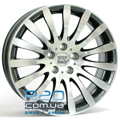 WSP Italy BMW (W663) Glazgo 8x18 5x120 ET15 DIA74,1 (anthracite polished) в Днепре