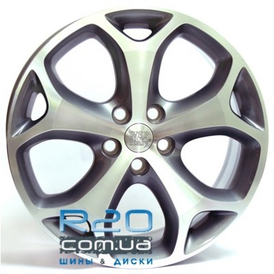 WSP Italy Ford (W950) Max-Mexico 6,5x16 5x108 ET50 DIA63,4 (anthracite polished) у Дніпрі