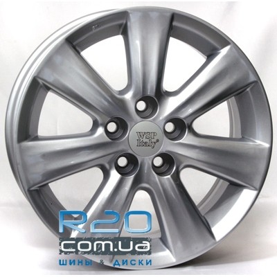 WSP Italy Toyota (W1762) Nemuro 6x15 5x100 ET33 DIA54,1 (silver) у Дніпрі