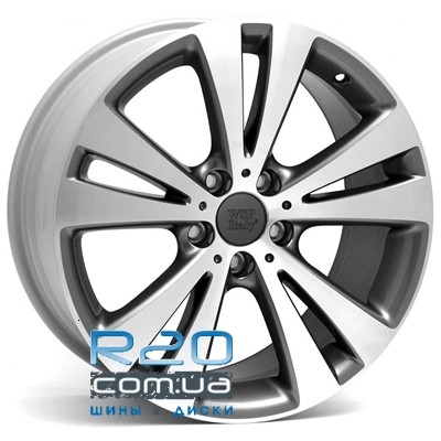 WSP Italy Volkswagen (W445) Hamamet 7x16 5x112 ET45 DIA57,1 (anthracite polished) у Дніпрі