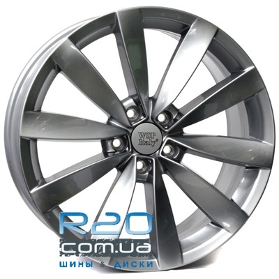 WSP Italy Volkswagen (W457) Rostock 7,5x18 5x112 ET51 DIA57,1 (dull black) в Днепре