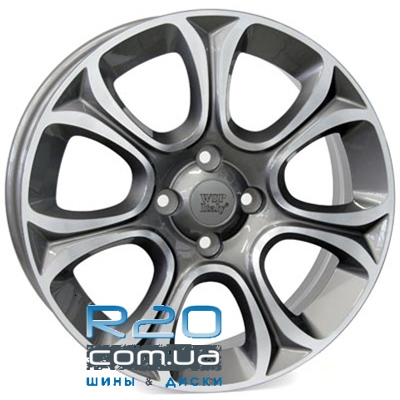 WSP Italy Fiat (W163) Evo 6x16 4x100 ET45 DIA56,6 (anthracite polished) в Днепре