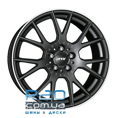 ATS Crosslight 8,5x19 5x114,3 ET28 DIA75,1 (racing black lip polished) в Днепре