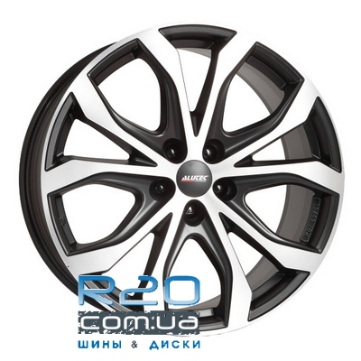 Alutec W10 8x18 5x112 ET25 DIA66,6 (racing black front polished) в Днепре