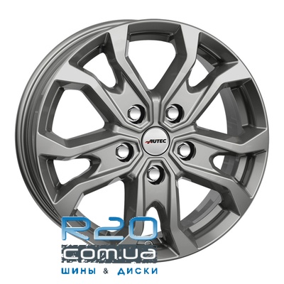 Autec Kiso 6,5x16 5x114,3 ET44 DIA66,1 (titan silver) у Дніпрі