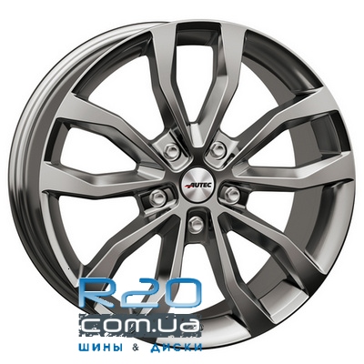 Autec Uteca 7,5x17 5x114,3 ET49 DIA70,1 (titan silver) в Днепре