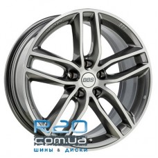 BBS SX 8,5x19 5x112 ET32 DIA82 (platinum silver diamond cut)