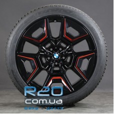 BMW OEM 1543990 11x22 5x120 ET44 DIA66,6 (black red)