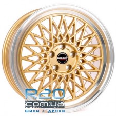 Borbet B 7x17 4x100 ET38 DIA64,1 (gold rim polished) Borbet B 7x17 4x100 ET38 DIA64,1 (gold rim polished)
