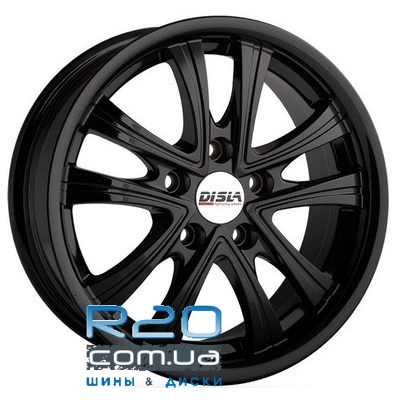 Disla Evolution 6,5x15 5x108 ET35 DIA63,4 (black) у Дніпрі