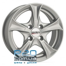 Disla Luxury 6,5x15 4x100 ET35 DIA67,1 (silver) Disla Luxury 6,5x15 4x100 ET35 DIA67,1 (silver)