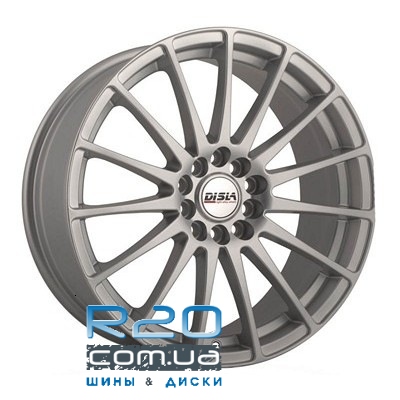 Disla Turismo 7,5x17 5x100 ET40 DIA67,1 (silver) в Днепре