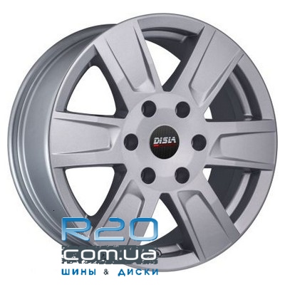 Disla Cyclone 7,5x17 6x139,7 ET30 DIA106,1 (silver) у Дніпрі