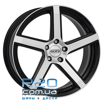 Dotz CP5 7x17 5x112 ET45 DIA70,1 (black polished) у Дніпрі