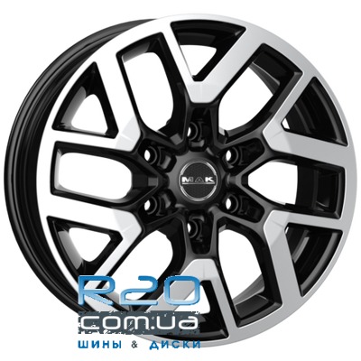 Mak Gravel 6,5x16 6x130 ET54 DIA84,1 (matt black) у Дніпрі