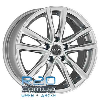 Mak Milano 6,5x16 5x114,3 ET45 DIA67,1 (silver) у Дніпрі