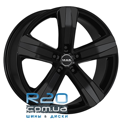 Mak Stone 5 6x15 5x139,7 ET0 DIA (gloss black) у Дніпрі