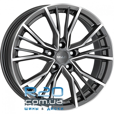 Mak Union 8,5x19 5x112 ET20 DIA (gun metal mirror) у Дніпрі