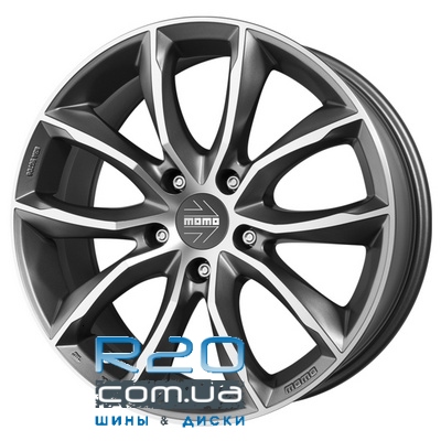 Momo Screamjet 8x17 5x114,3 ET40 DIA72,3 (matt anthracite polished) у Дніпрі