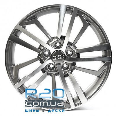 Replica Audi (A1244) 8,5x18 5x112 ET35 DIA66,6 (gun metal machined face) у Дніпрі