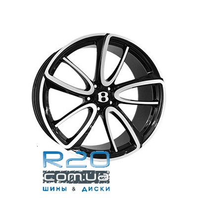 Replica Bentley (BN1040R) 9,5x21 5x112 ET41 DIA57,1 (gloss black) в Днепре