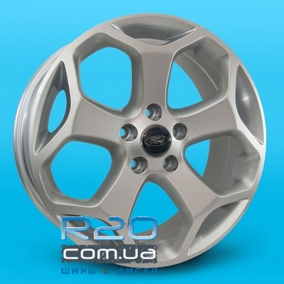 Replica Ford (GT-HSF002) 7,5x17 5x108 ET45 DIA63,4 (silver) в Днепре