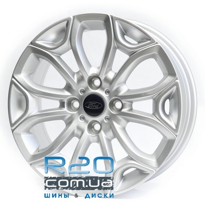 Replica Ford (R376) 6x16 4x108 ET35 DIA63,4 (silver) в Днепре