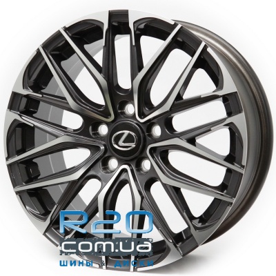 Replica Lexus (R2138) 7,5x17 5x114,3 ET38 DIA60,1 (dark gun metal machined face) в Днепре